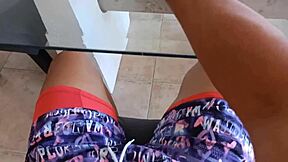 sexy latina's hidden sex with monster cock anal in four