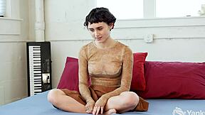 Why is Eden Rose playing with her new, old, and favorite pussy toys like that?