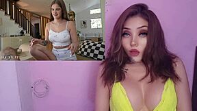 Petite Latina Stepsister Learns Sex From Stepbrother