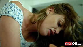 horny cheating wife sucks fat dick and fucks teen boy