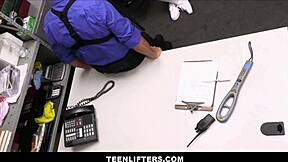 Tiny Latina Teen Makes Sex Deal With Officer