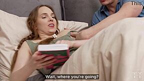 Student and bodybuilder choose sex over literature, getting dirty and sloppy.