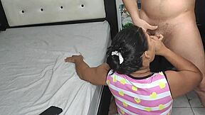 My Little Stepnephew Makes Me Suck His Cock 😏