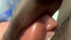 huge black dick creams throat toy 😍