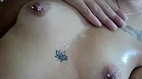 Young latina masturbates riding secretly until creamy orgasm