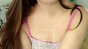 Big ass blonde guides masturbation