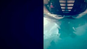 hot tub fun with horny teen's big tits and ass!
