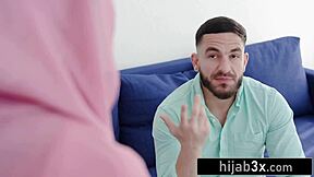 Young Muslim Beauty Seduces Her Big Dick Teacher