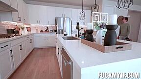 The handyman helps Danae Mari with Tyler Cruise