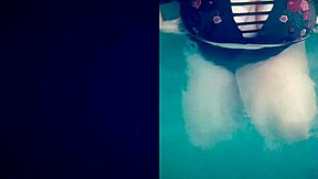 hot tub fun with horny teen's big tits and ass!