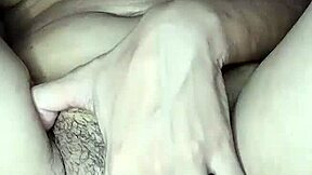 Young latina masturbates riding secretly until creamy orgasm