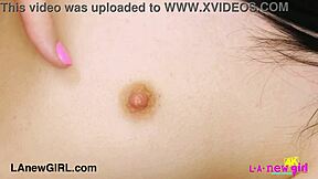 Sophisticated Brunette Model Boldly Displays Sexy Body In Massage Mommy Solo Photoshoot