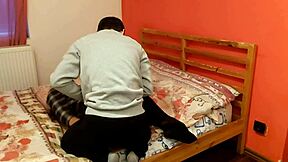 intense romantic sex with my hot brunette teen girlfriend