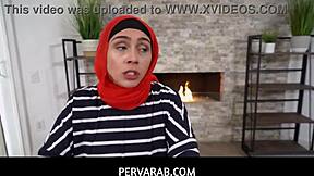Horny Stepson Teaches Middle Eastern Stepmom Lilly Hall Blowjobs