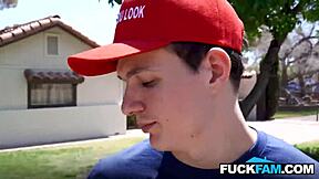 Did stepmom faint watching stepdaughter fuck husband and stepson? Penelope Kay, Will Pounder, Josh Rivers