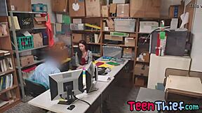 casual teen with long dark hair offers her soaking wet pussy for a ride