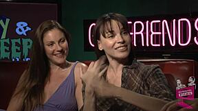 Julia ann drops by the studio to talk about her movies and share some scenes where she struggles to get to a teen girls cookie