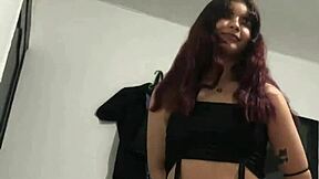 petite teen climbs into stepbro's bed for hardcore sucking and riding his big cock 😏