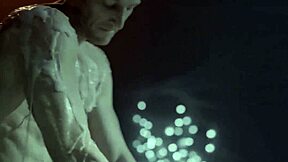 couple taken by aliens for live galactic sex show with rough blowjob