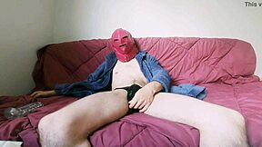 Ending With Cum On The Sofa In POV Masturbation