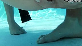 hot blowjob by the poolside with wet pussy