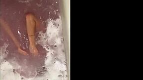 Blonde teen 18+ stays alone sometimes!