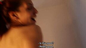 skinny alternative girl wakes boyfriend with blowjob leading to facial