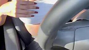 naked in traffic, getting licked and fucked outdoors