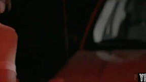 couple taken by aliens for live galactic sex show with rough blowjob