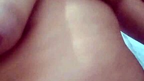 Depraved latina showing wet pussy for camera