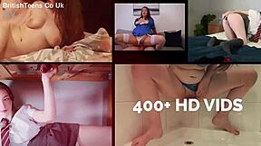 Interracial Blowjob and Handjob from British Teen 18+