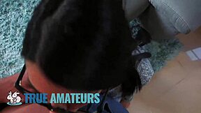 Nerdy Teen Deepthroats Big Cock