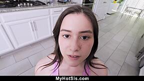 fucked stepsister doggystyle then cowgirl position