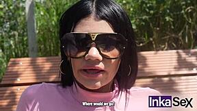 strong confessions embarrass colombian whore before fucking and humiliation