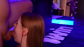 rough fucked this babe with wet pussy and big ass, cum in mouth 😈