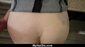 I help stepbro relieve blue balls with POV cumshot