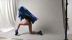 Amateur Cosplay Raven From Outdoor Public Costumes