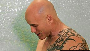 stunning brunette gianna dior gives nuru massage in shower with oiled body