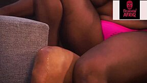 Big Ass Makes Man Cum Fast on Ass!