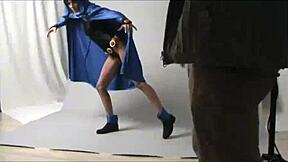 Amateur Cosplay Raven From Outdoor Public Costumes