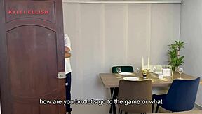 cheating housewife fucks best friend for birthday cum