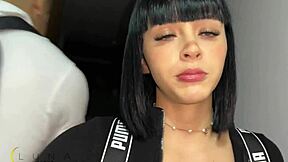 Colombian model Luna Vitaler seduces her classmate Max Betancur