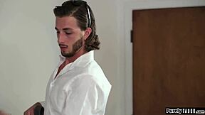 19yo brunette babysitter seduce her boss