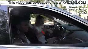 behind the scenes with rina arems masturbating in the car