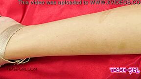 Beautiful Brunette College Student Gets Massage From Uncle