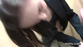 luscious czech chick gets teased in hypermarket and nailed in pov