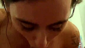 teen girl pees on dick sucks bathroom 😜