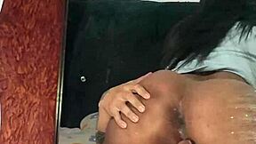 Watch Her Ride My Cock Anal in the Mirror