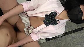 Uncensored Japanese Beauty Blowjob Creampie Uniform Cosplay