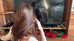 i helped stepbrother remove his erection